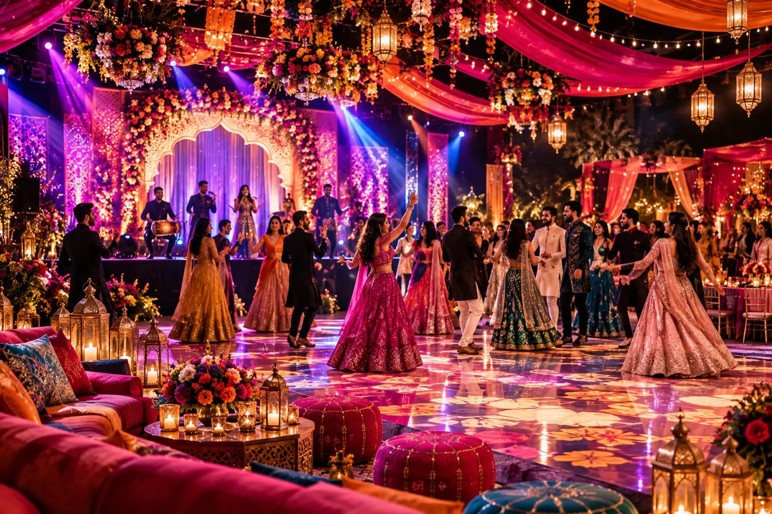 How to Plan a Sangeet Night: A Complete Guide for South Asian Couples